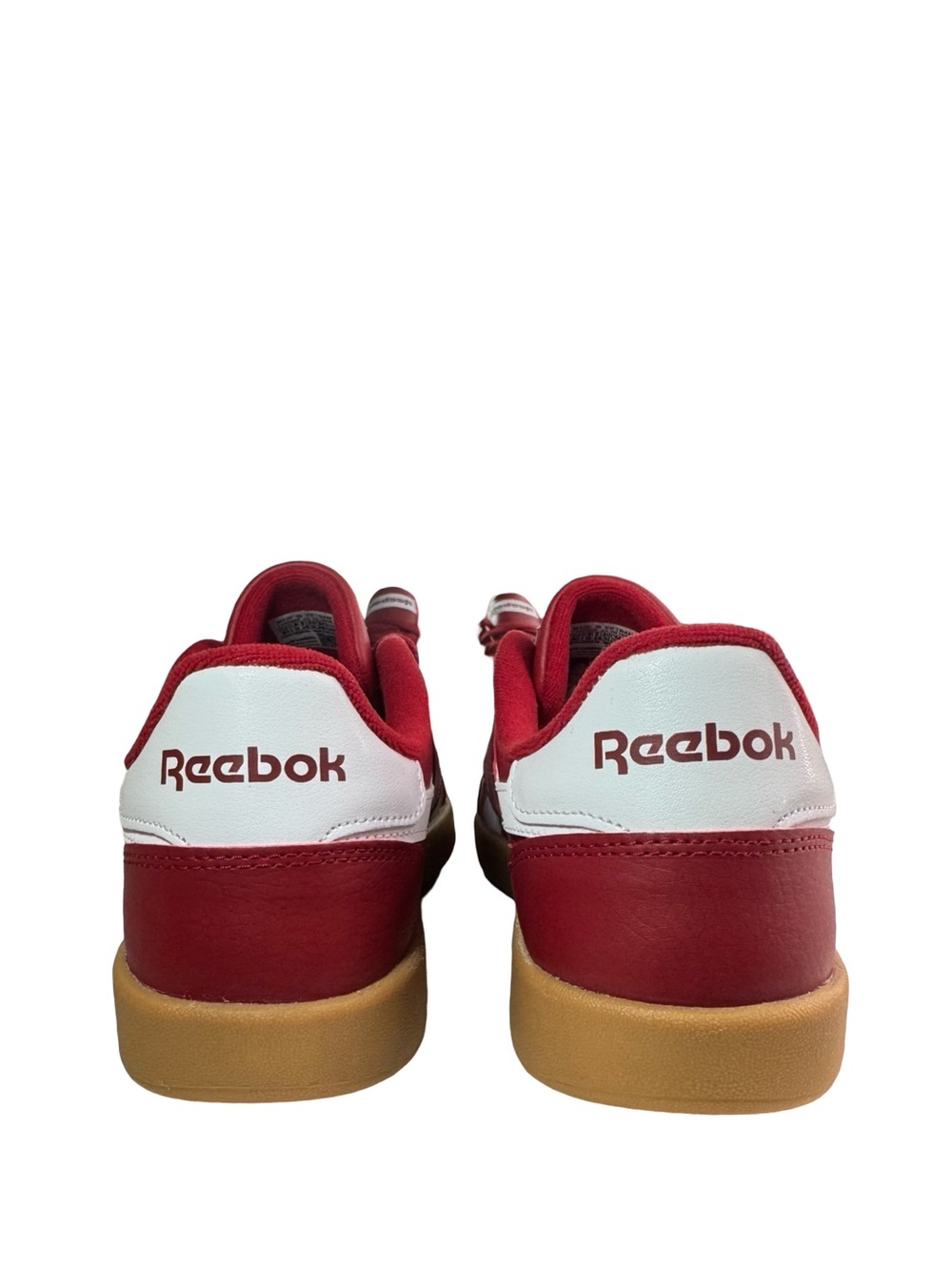 Reebok Smash Edge S Flash Red White Gum Sneakers Men's Size 10 - Picture 7 of 13